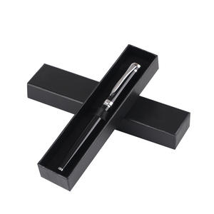 Ensemble de stylos roller de luxe avec logo personnalisé, meilleur stylo en métal noir pour les affaires, les hôtels, les mariages, cadeau pour homme - Product Image 2
