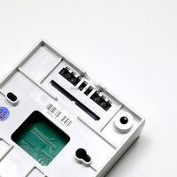 Capteur de température et d'humidité RS485 MODBUS-RTU, contrôleur de température industriel, point de rosée, IP54, résolution 0,5°C, écran LCD mural