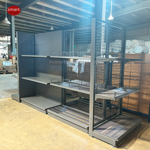 Estantería Metálica Comercial Anticorrosión con Estantería <span class=keywords><strong>de</strong></span> Extremo, Estantería <span class=keywords><strong>de</strong></span> Exhibición para Supermercado, Estantería <span class=keywords><strong>de</strong></span> <span class=keywords><strong>Segunda</strong></span> <span class=keywords><strong>Mano</strong></span> - Product Image 3