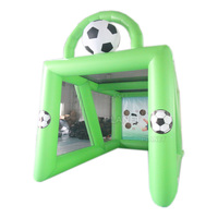 But de football gonflable pour enfants, tunnel de football en PVC, cible de tir gonflable, cage de football pour enfants