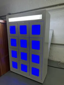 12 двери мини умный торговый шкафчик автомат по продаже Снэк/напитков/минеральной воды