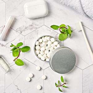 <span class=keywords><strong>Dentifrice</strong></span> anti-carie d'ingrédients naturels avec logo personnalisé, sans fluorure, aromatisé au citron, <span class=keywords><strong>dentifrice</strong></span> <span class=keywords><strong>à</strong></span> mâcher pour voyage - Product Image 2