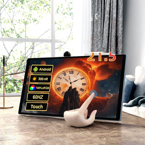 21.5 inch Thông Minh Xách tay màn hình hiển thị 1080P Máy tính để bàn cảm ứng điện dung Màn hình <span class=keywords><strong>LED</strong></span> đèn nền cho cắm trại và kỹ thuật số biển - Product Image 3