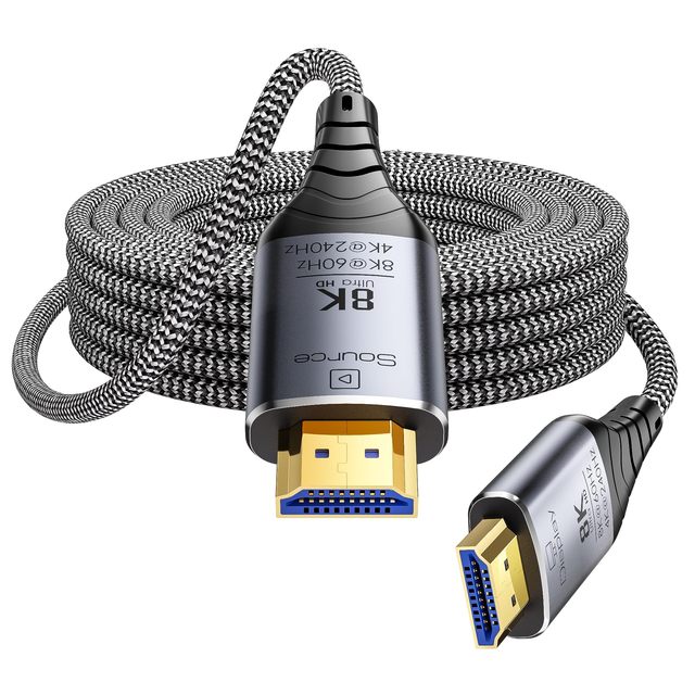 OEM ODM Fiber Optic  Cable 50ft 8K Long Active  21 Cable 48Gbps Ultra High Speed Braided 8K60Hz 4K120Hz Dynamic HDR eARC