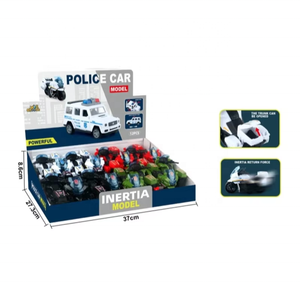 <span class=keywords><strong>Moto</strong></span> de police à inertie, résistante aux chutes, simulation transfrontalière, mini-voiture <span class=keywords><strong>jouet</strong></span> en plastique à friction, quatre couleurs au choix, pour enfants - Product Image 6