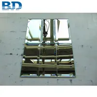 100X100MM/100X200MM Square Polish Bevel Mirror Glass Tile