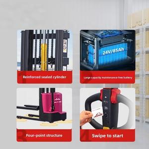 Apilador Eléctrico de Elevación Rápida de 1500 kg, Elevador de Palés Manual con Velocidad de Elevación Rápida para Movimiento de Mercancías con Tiempo Limitado - Product Image 6