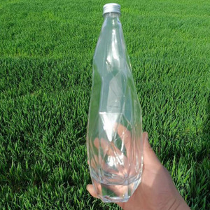 Oshow Bouteille en verre haut de gamme écologique et recyclable de 500 ml/700 ml avec bouchon à vis pour whisky, vodka, brandy, <span class=keywords><strong>tequila</strong></span> et plus - Product Image 6