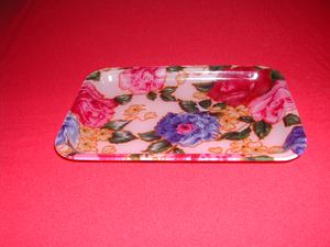 Bandeja Acrílica Transparente con Borde Dorado de Alta Calidad a Precios de Fábrica, Bandeja Acrílica Personalizada - Product Image 5