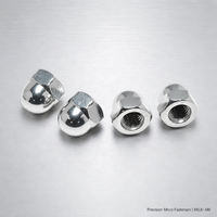Écrous hexagonaux aveugles à tête bombée en acier inoxydable SS316 de qualité marine passivé, résistants à la rouille, pour machines de transformation alimentaire sanitaire