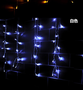 Guirlande lumineuse suspendue connectable avec prise US/ EU pour guirlande de la Saint-Valentin décoration de jardin de fête de mariage led chaîne de glaçon - Product Image 5