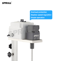 SPALL industriel cosmétique en porte-à-faux laboratoire shampooing mélangeur Machine liquide détergent électrique aérien agitateur agitateur