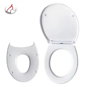 Tapa de asiento de inodoro para madre e hijo, asiento de inodoro plegable portátil de plástico de Shanghai, artículos sanitarios, accesorios de baño