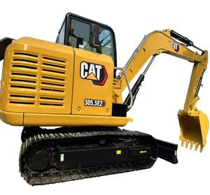 Miniexcavadora original usada CAT 305.5E2 5,5 toneladas excavadora de orugas hidráulica de segunda mano 306E2 307D 308E2 312D de alta calidad - Product Image 1