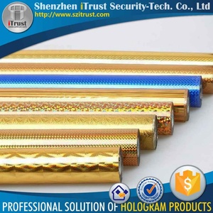 Film de transfert thermique pour étiquettes holographiques personnalisées à positionnement par estampage à chaud - Product Image 4