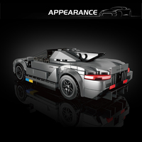 MOULD KING 27112 JESKU ABSOLUT + Voiture de sport, jouets de puzzle à assembler, kits de briques, modèle MOC, boîte de présentation, blocs de construction, cadeau de Noël