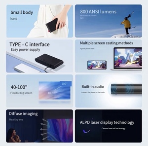 [VERSION UE] Mini projecteur abordable <span class=keywords><strong>Fengmi</strong></span> Formovie P1 Projecteur de poche ALPD Portatil <span class=keywords><strong>4K</strong></span> FHD Projecteurs laser de cinéma maison - Product Image 3