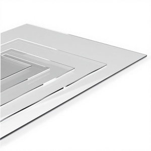 <span class=keywords><strong>Plaque</strong></span> en plastique acrylique PMMA à haute transmission lumineuse et résistance aux chocs pour le traitement laser 2440x1220mm Épaisseur 2-50mm - Product Image 1