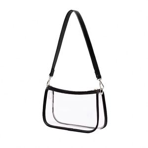 (Accept Custom) Clear Purse Stadium Clear Messenger Bag Stadium Approved For Men And Women Clear Crossbody Bag - Product Image 1