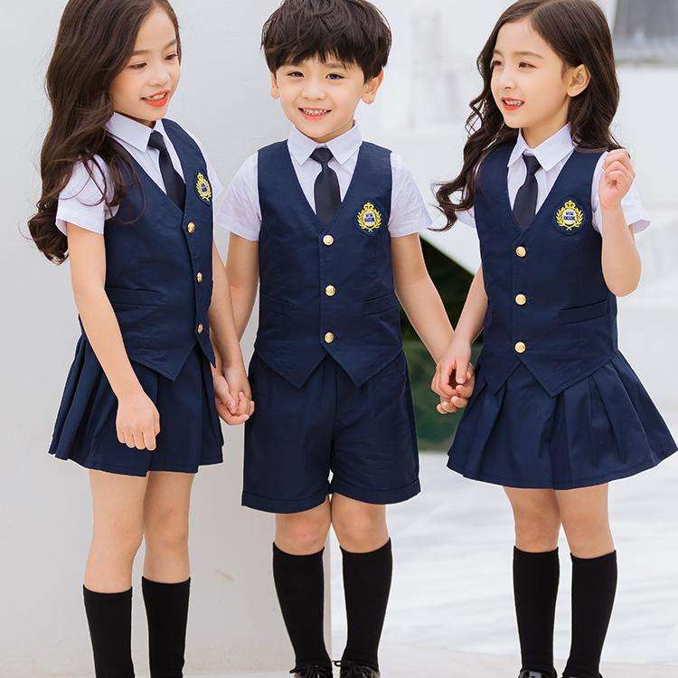 Best Selling Customizable Preschool Uniforms Cotton Polo Sets 2025