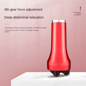 Masajeador Abdominal <span class=keywords><strong>Digital</strong></span> Portátil OEM Disponible, 9 Niveles de Intensidad, Calor, Vibración, Material ABS, Control de Tiempo para el Hogar - Product Image 2