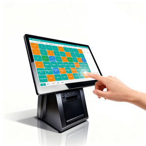 Điểm của hệ thống bán hàng 15.6 inch tất cả trong một để bán cửa hàng bán lẻ ẩn thiết bị đầu cuối Windows POS Tiền mặt đăng ký máy màn hình cảm ứng - Product Image 2