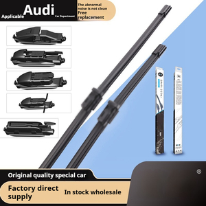 Limpiaparabrisas delantero de alta calidad de 26 "+ 20" para Audi A6, caucho Natural, ajuste multianual sin hueso - Product Image 3