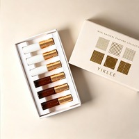 Coffret Découverte de Parfums Miniatures Premium 6 pièces, Boîte Cadeau en Papier à Couvercle Rabattable pour Eau de Parfum, Échantillons d'Huiles Essentielles 1.5/2/2.5ml