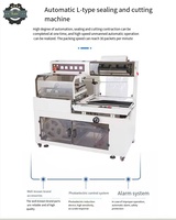 Machine de scellage et de découpe en L entièrement automatique, machine d'emballage sous film rétractable POF pour l'emballage de marchandises quotidiennes en boîte