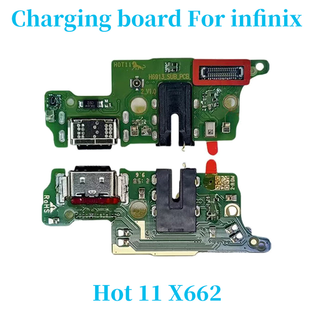 Infinix Hot Series Mobile Phone Flex Cables 10 Play 30 5G 40 Pro 50 Smart 7 9 X650 X662 X682 X675 X6515 X6832 X6837 Hot 8 Flex