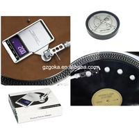 Platine vinyle standard à plateau tournant de haute qualité avec niveau à bulle, lot individuel