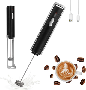 Mousseur à lait électrique portable USB, mini batteur à café manuel, mélangeur, pichet mousseur, créateur de mousse - Product Image 1