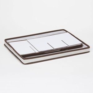 Twelve-Compartment <strong>Storage</strong> <strong>Box</strong> Beige and <strong>Brown</strong> <strong>Storage</strong> <strong>Box</strong> Tableware <strong>Storage</strong> <strong>Box</strong> for Storing Wine Goblets - Product Image 5