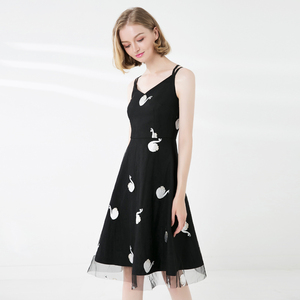 Design de mode dames vêtements femme robes femmes été sexy <span class=keywords><strong>robe</strong></span> trapèze - Product Image 2