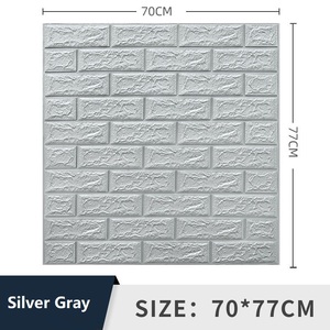 <span class=keywords><strong>Papier</strong></span> <span class=keywords><strong>peint</strong></span> auto-adhésif en PVC imperméable, autocollant mural en <span class=keywords><strong>brique</strong></span> 3D pour la décoration du salon et de la cuisine - Product Image 3