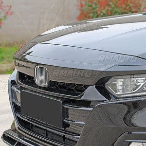 Grille de pare-chocs avant noire brillante style sport pour Honda Accord 10ème génération 2018-2021, kit carrosserie, accessoires auto - Product Image 4