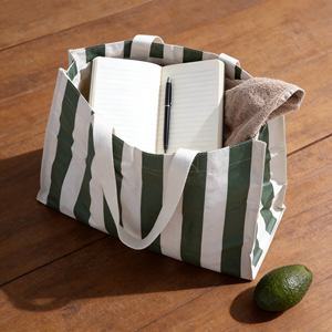 Hot selling reusable travel <b>large</b> capacity classic custom printed women's cotton canvas shopping <b>bag</b> - Product Image 6