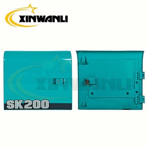 Pièces d'excavatrice SK200/210/350-8 Super 8 : pompe hydraulique, radiateur, réservoir d'eau, porte latérale, porte du filtre à air, porte du réservoir de carburant pour Kobelco - Product Image 2