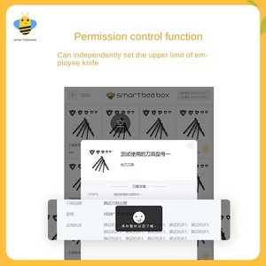 Thông minh ong thông minh tủ một cú nhấp chuột trở lại công cụ kỹ thuật số hệ thống quản lý dễ dàng điều khiển số cho các công cụ nhà máy OEM - Product Image 3
