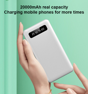 Wholesal Caricatore 2 Uscita Usb 20000 Banca di Potere Display Digitale <span class=keywords><strong>20.000</strong></span> mAh Tipo C Powerbank Con Doppio Led Torcia - Product Image 3