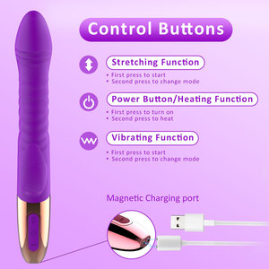 <strong>Thrusting</strong> G Spot Vibrator Adult Sex Toys for Woman Anal Dildo Rabbit Vibrators Waterproof Nipple Vagina <strong>Prostate</strong> <strong>Massagers</strong> - Product Image 4