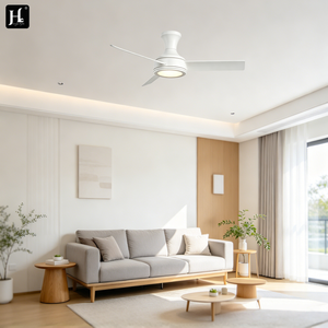 Contemporary Plywood Grain Low Profile 3 <b>Ceiling</b> <b>Fan</b> <b>Light</b> for Bedroom Living Room and <b>Modern</b> Home Decor - Product Image 1