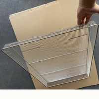 Plateau de cuisson en acier inoxydable 304, maille tissée, plateau de séchage, panier de séchage pour salle de séchage