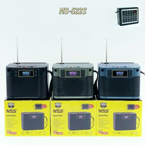 Sistema de Sonido Portátil NSS NS-522S con Panel Solar, Transmisión Inalámbrica, Altavoz BT Recargable, <span class=keywords><strong>Radio</strong></span> <span class=keywords><strong>FM</strong></span>, Subwoofer de 12W - Product Image 2