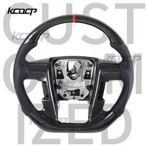 Personnalisation du volant en fibre de carbone pour Ford Ranger Ford <span class=keywords><strong>Raptor</strong></span> F150 F-150 SVT volant à LED - Product Image 1