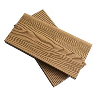 Bande antidérapante imperméable 3D grain de bois gaufrage carreaux de sol extérieur bois composite terrasse WPC terrasse prix