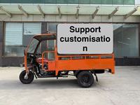 Tricycle de fret à essence 250cc à carrosserie ouverte, 5 roues, avec caisse personnalisable et capacité de charge élevée pour usage commercial et agricole - Vente en gros