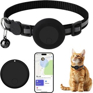 SYNTRIFYX เครื่องติดตาม GPS สำหรับแมว เครื่องติดตามกิจกรรมสัตว์เลี้ยงอัจฉริยะขนาดเล็ก การติดตามแบบเรียลไทม์ 4G บลูทูธ แอพ iOS ใช้งานร่วมกับแอปเปิล - Product Image 1