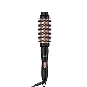 Multi Portable Electric Hot Combs Curling Iron with Ceramic Handle Ionic Technology Volumizing <b>Round</b> <b>Brush</b> for Household Use - Product Image 1