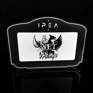 Commercio all'ingrosso moderno acrilico espositore per locali notturni portatile bacheca pieghevole in metallo <span class=keywords><strong>Design</strong></span> diretto in fabbrica <span class=keywords><strong>VIP</strong></span> - Product Image 2